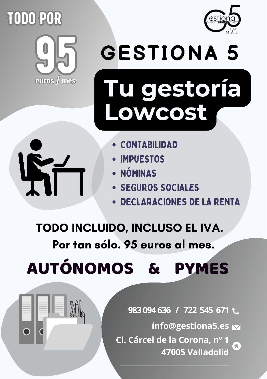 Cartel de Gestiona 5